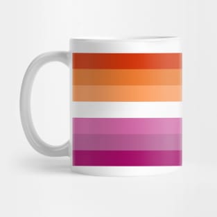 Lesbian Pride Flag Mug